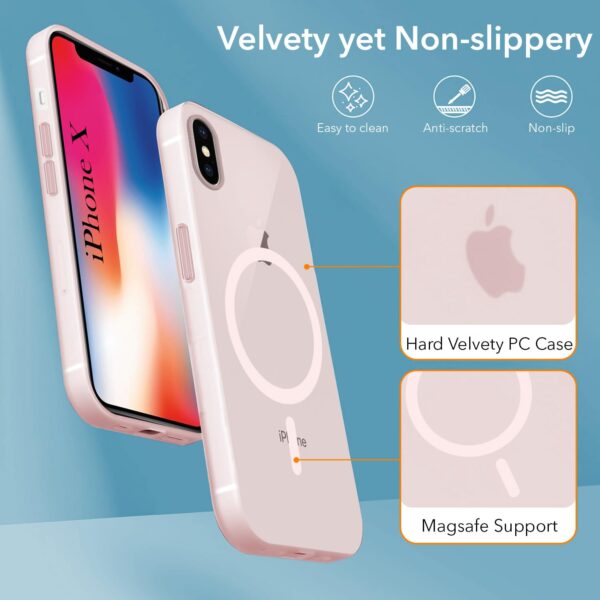 Jkobi Back Cover Case for Apple iPhone X (Frosted Matte Feel...