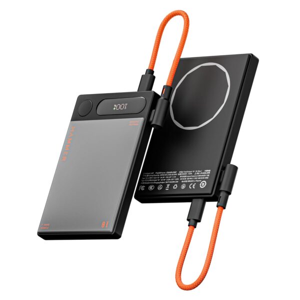 HAMMER 10000mAh MagSafe Power Bank, 15W Wireless Charging (M...