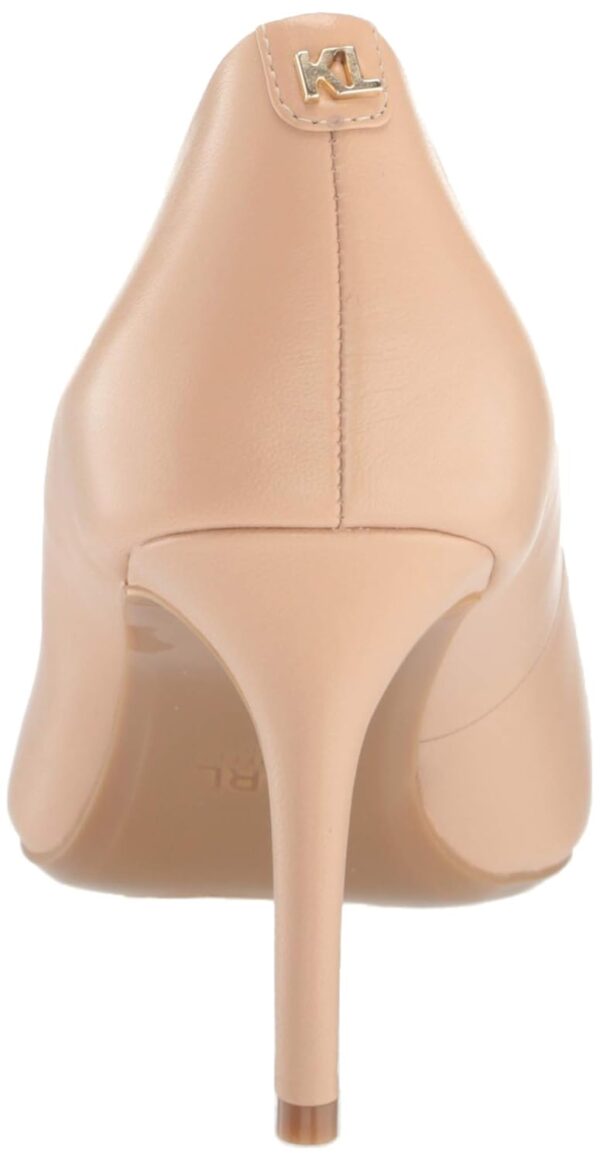 Karl Lagerfeld Paris Women's Royale Dress Pump, Nude, 7