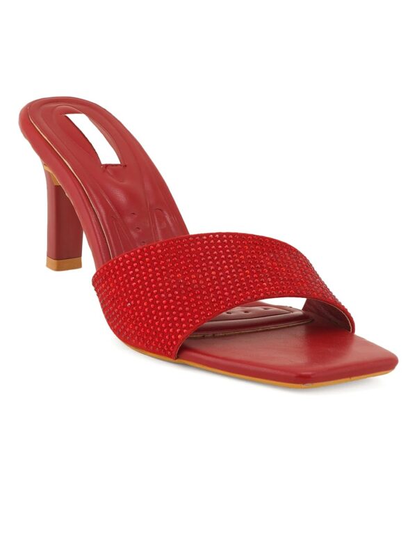 ELLE Women Stylish and elegant Kitten Heel Sandal