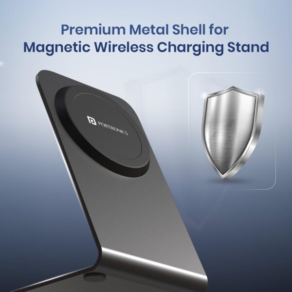 Portronics Flux 2 15W Qi2 Certified Fast Charging Wireless C...