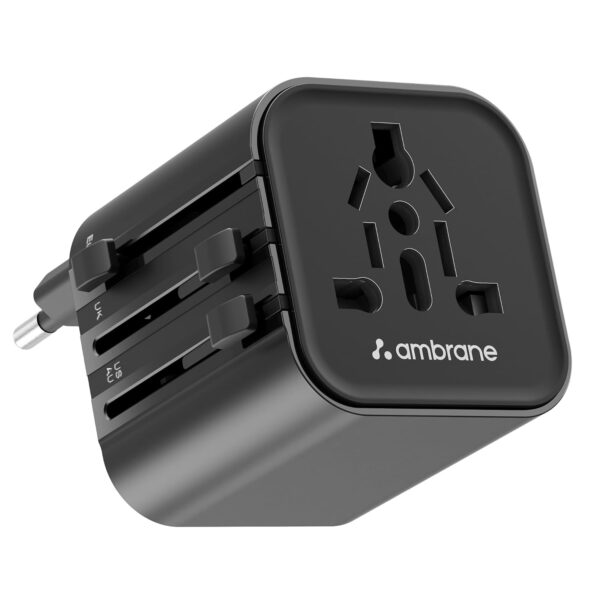 Ambrane Universal Travel Socket, International All in One Wo...