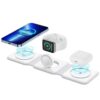 3 in 1 Magnetic MagSafe Foldable Wireless Charger for iPhone...