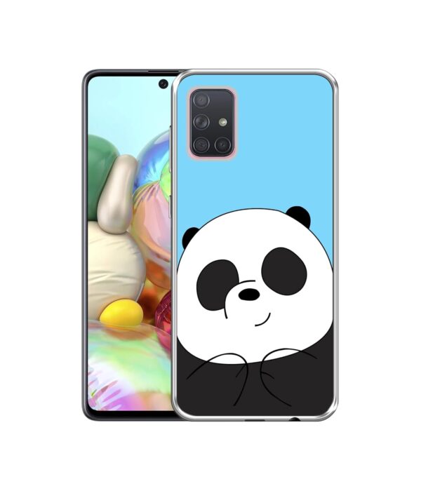 Casotec Basic Case for Samsung Galaxy A71 (Silicone_Multicol...