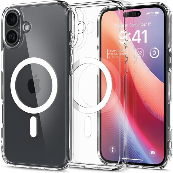 Amazon Brand-Solimo Mobile Cover for Apple iPhone 16 Plus (S...