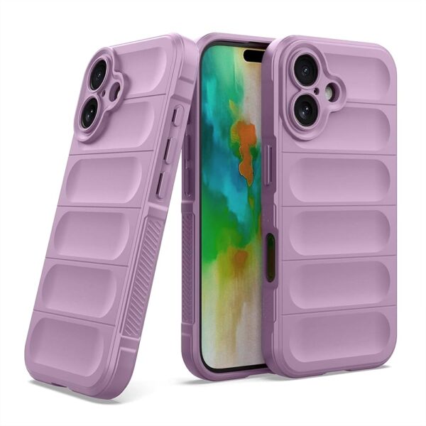 Amazon Brand-Solimo Basic Case for Apple iPhone 16 Plus (Sil...