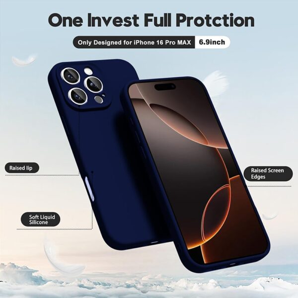 Casotec Back Cover for Apple iPhone 16 Pro Max | Full Camera...