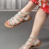 Carlton London Stylish and Comfortable Women Sandal for Part...
