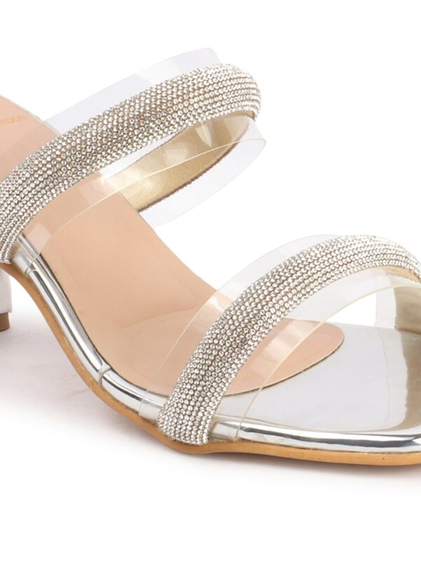 Carlton London Women Stylish Embellished Ethnic Sandal with ...