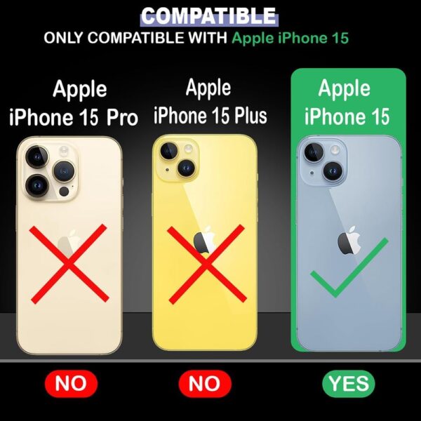 Amazon Brand-Solimo Armor Case for Apple iPhone 15 Defender ...
