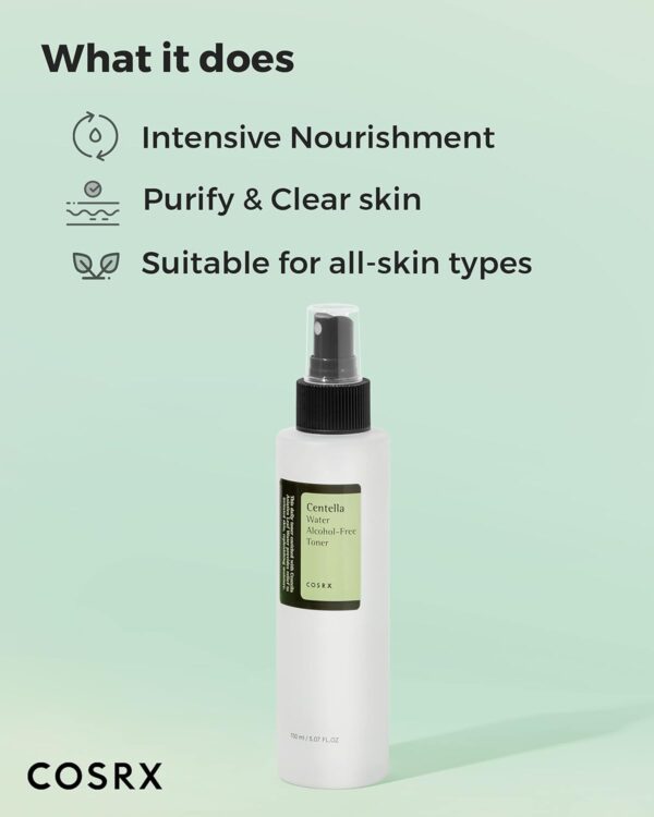 Cosrx Centella Water Alcohol-Free Toner (Pack of 150ml)