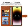 Casotec Flip Cover Back Case for Apple iPhone 14 Pro Max | P...