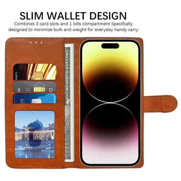 Casotec Flip Cover Back Case for Apple iPhone 14 Pro Max | P...
