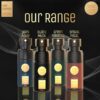 AIR-ROMA Black Musk Premium Car Perfume|Fine Fragrance Car A...