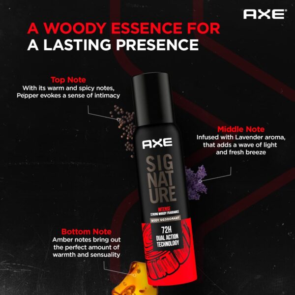Axe Signature Intense Long Lasting No Gas Deodorant Bodyspra...