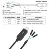 DTECH USB to TTL Serial Cable 3.3V 3 Pin TX RX Signal UART A...