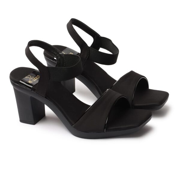 XE Looks Women's Trendy Block Heels | Open-Toe Sandals with ...