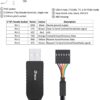 DTECH USB to TTL Serial Cable 3.3V 6 Pin UART Adapter Debug ...