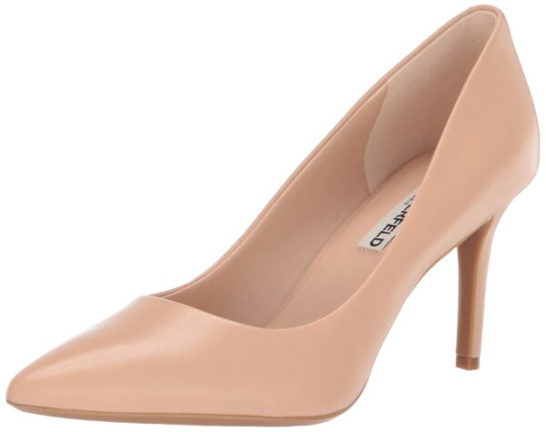 Karl Lagerfeld Paris Women's Royale Dress Pump, Nude, 7