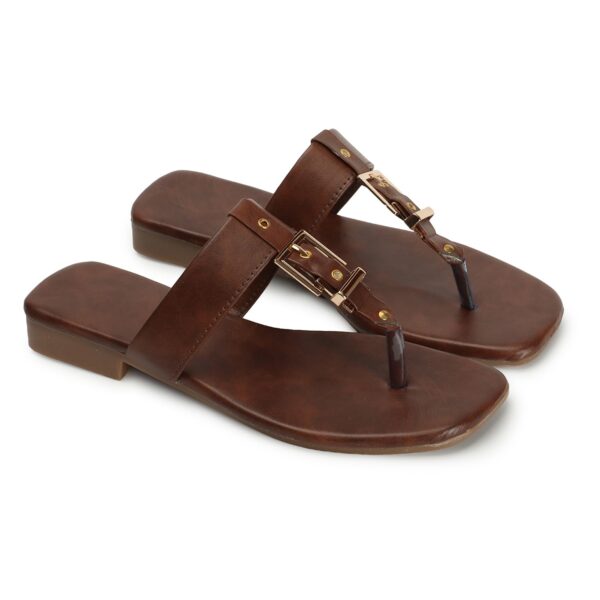 Naitik Women's Synthetic Fashion Chappal Stylish Casual Flat...