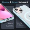 Jkobi Back Cover Case for Apple iPhone 13 (Frosted Matte Fee...