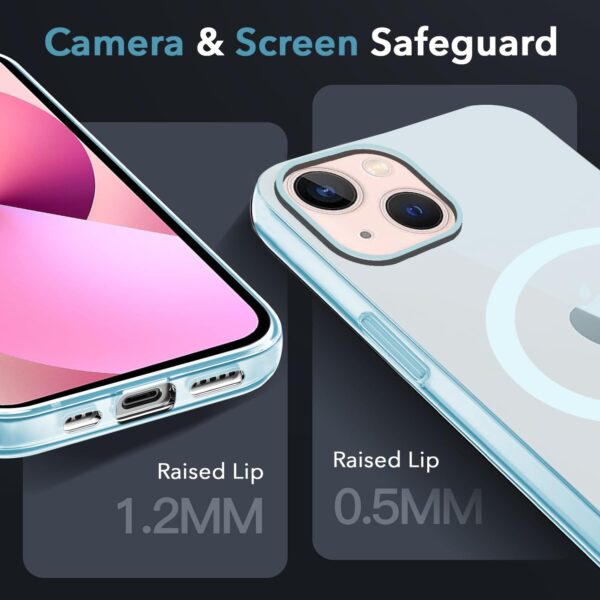 Jkobi Back Cover Case for Apple iPhone 13 (Frosted Matte Fee...