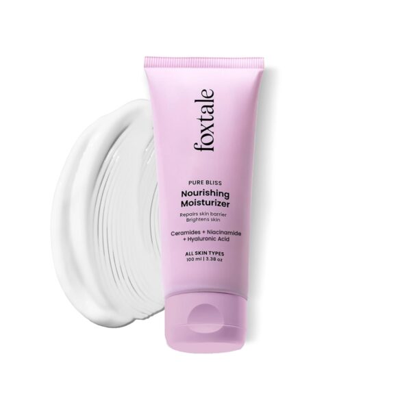 Foxtale Nourishing Ceramide Face Moisturizer with Niacinamid...