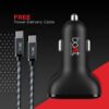 boAt Dual Port Qc-Pd 24W Fast Car Charger with 24W Fast Pd C...