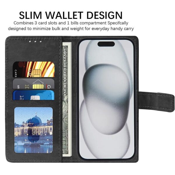 Casotec Flip Cover Back Case for Apple iPhone 15 Plus | Prem...