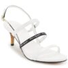 Karl Lagerfeld Paris Women's Ankle-Strap DEXTRA Heeled Sanda...