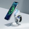 Lifelong Zerocord Wireless Charger 23 W 3 in 1 Foldable Mags...