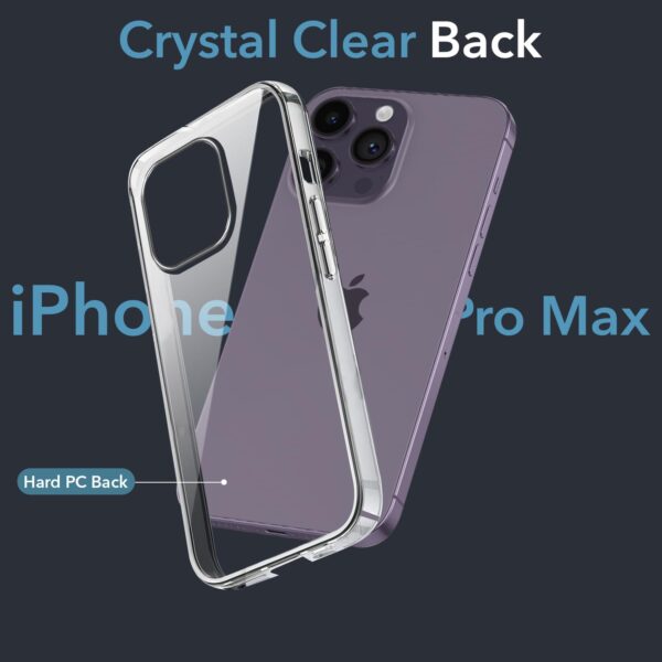 Jkobi Back Cover Case for Apple iPhone 14 Pro Max (Hard Anti...