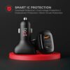 boAt Dual Port Qc-Pd 24W Fast Car Charger with 24W Fast Pd C...