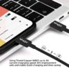 Eplugit Type C to type C 5A (100W) Data Sync & Fast Charging...