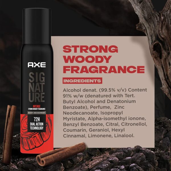 AXE Signature Intense Long Lasting No Gas Body Perfume Spray...