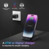Spigen Power Bank 10000mAh Fast Charging, 5 in 1 Wireless Po...