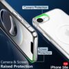 Amazon Brand-Solimo Mobile Cover for Apple iPhone 16e (Silic...