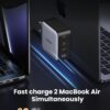 UGREEN 100W USB C Charger, Nexode 4 Ports GaN Charger Fast C...