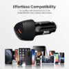 Portronics 51W Car Power 16 Fast Car Charger with Dual Outpu...