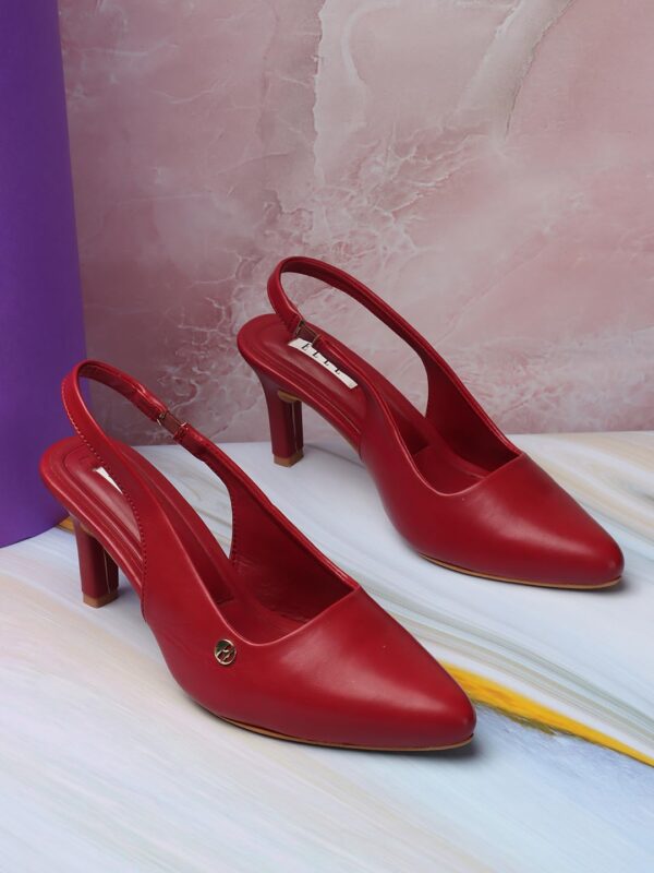 ELLE Women Stylish and elegant Comfortable Slingback Kitten ...