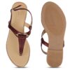 Bata Women's Flat OVAL TRIM Sandals