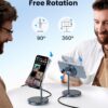 UGREEN MagFlow Wireless Charger, 2-in-1 Qi MagSafe Charging ...