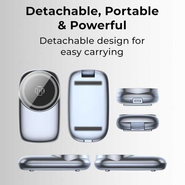 Glassology magsafe 3 in 1 22.5W Wireless Charger Compatible ...