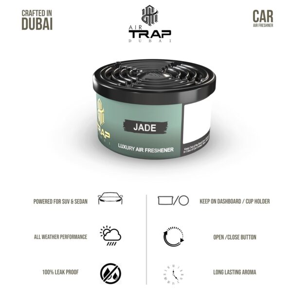 AirTrap Organic Car Air Freshener Junior – Jade Fragrance | ...