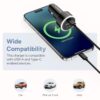 Ambrane 85W Car Charger, Mobile & Laptop Charging (MacBook &...