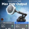 Spigen Qi2 15w Magnetic Car Mount Charger Dashboard Type wit...