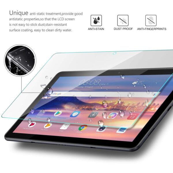 M.G.R.J® Tempered Glass Screen Protector for Huawei MediaPad...