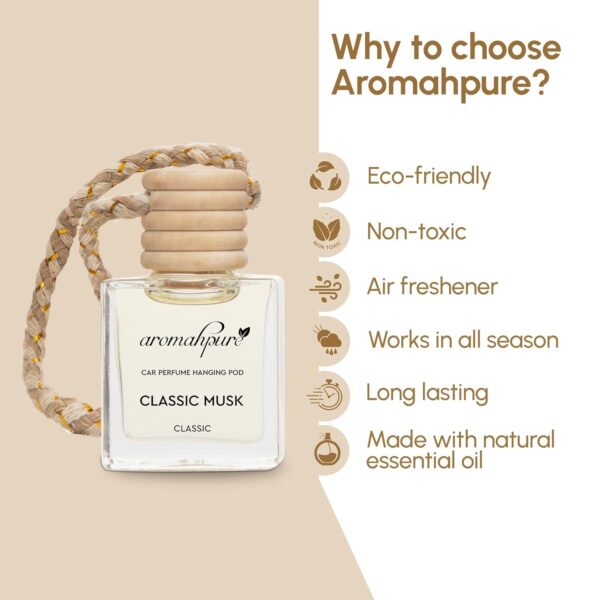 Aromahpure Premium Car Perfume Hanging Pod |10 ML | Classic ...