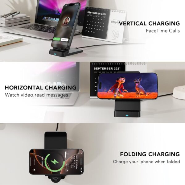 eller santé® NEXFOLD 3in1 Wireless Charger 23W Magnetic Mag-...