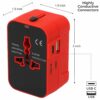 rts 224+ Countries Universal Travel Adapter with USB-C Type ...